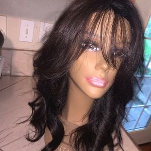 100% Human hair Wig. Lace front.
